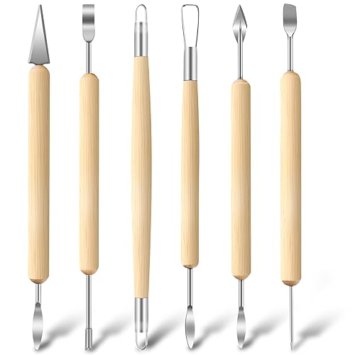 Jetmore 6 Pack Clay Tools Kit, Pottery Tools & Sculpting