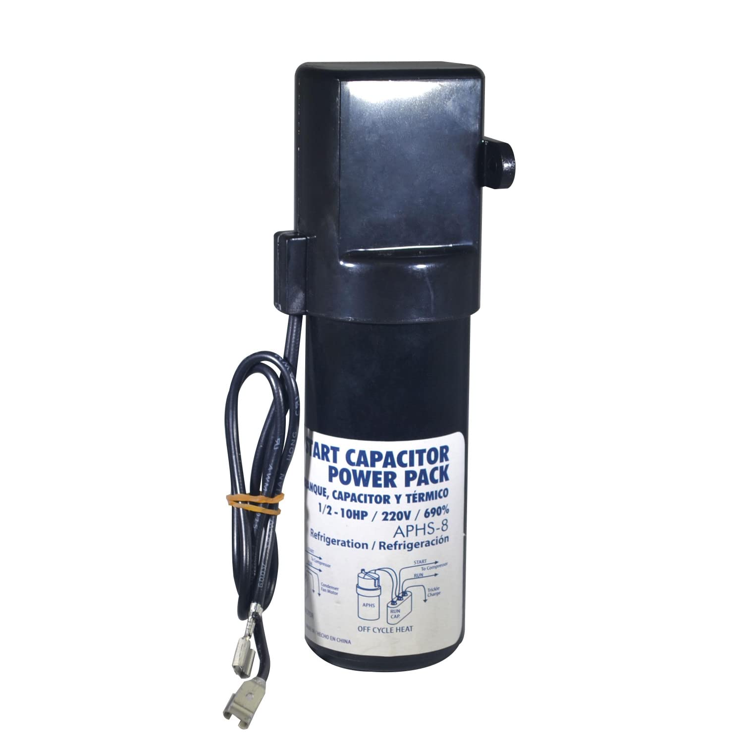 Appli Parts Hard Start Kit For AC & Refrigeration - 1/12 To 10 HP, 110/220V Single Phase