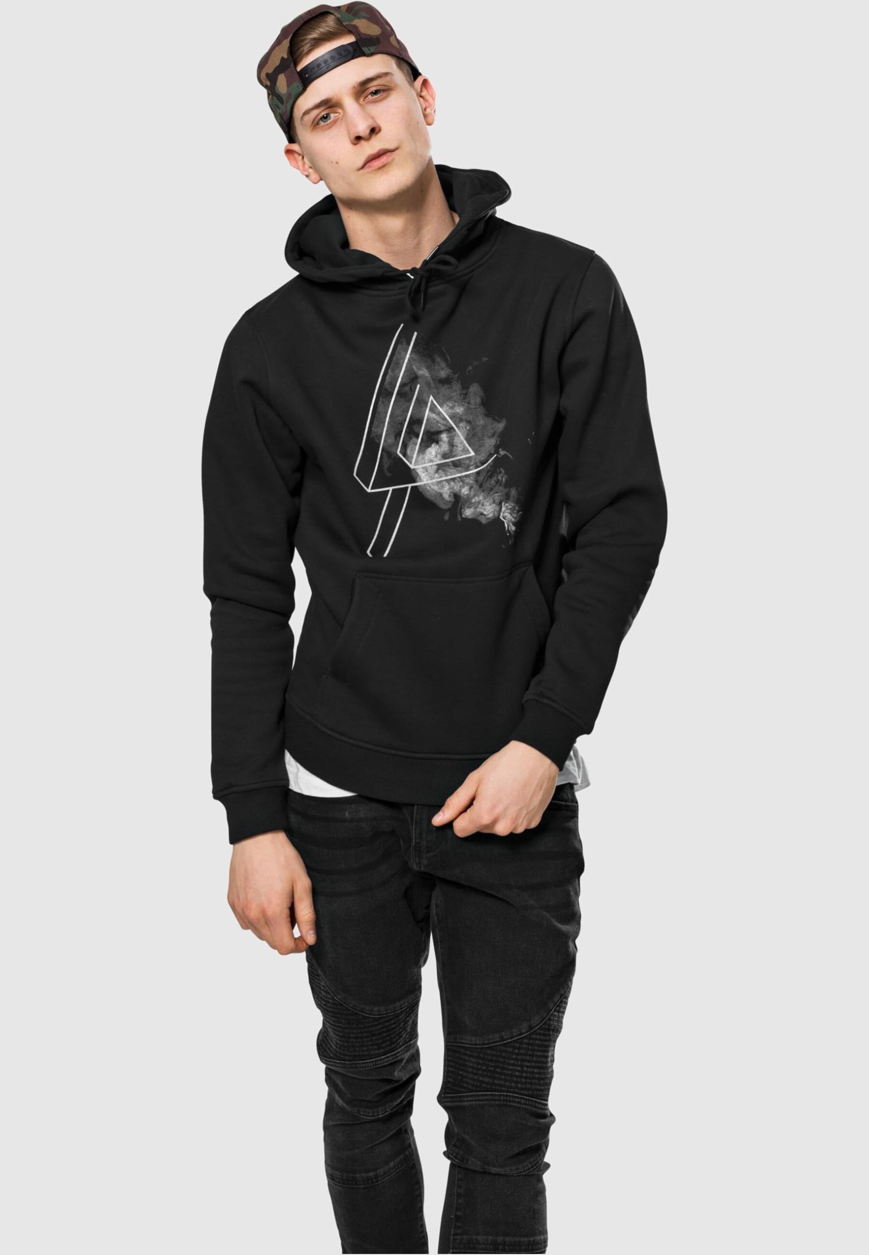 MERCHCODE Herren Mc044-linkin Park Logo Hoody Kapuzenpullover (1er Pack)