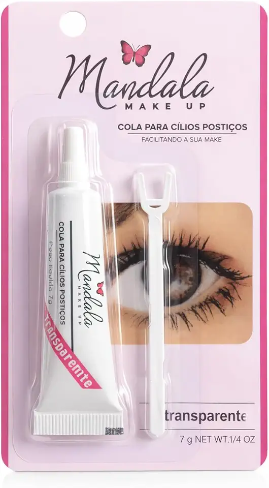 Cola Transparente para Cílios Postiços Mandala