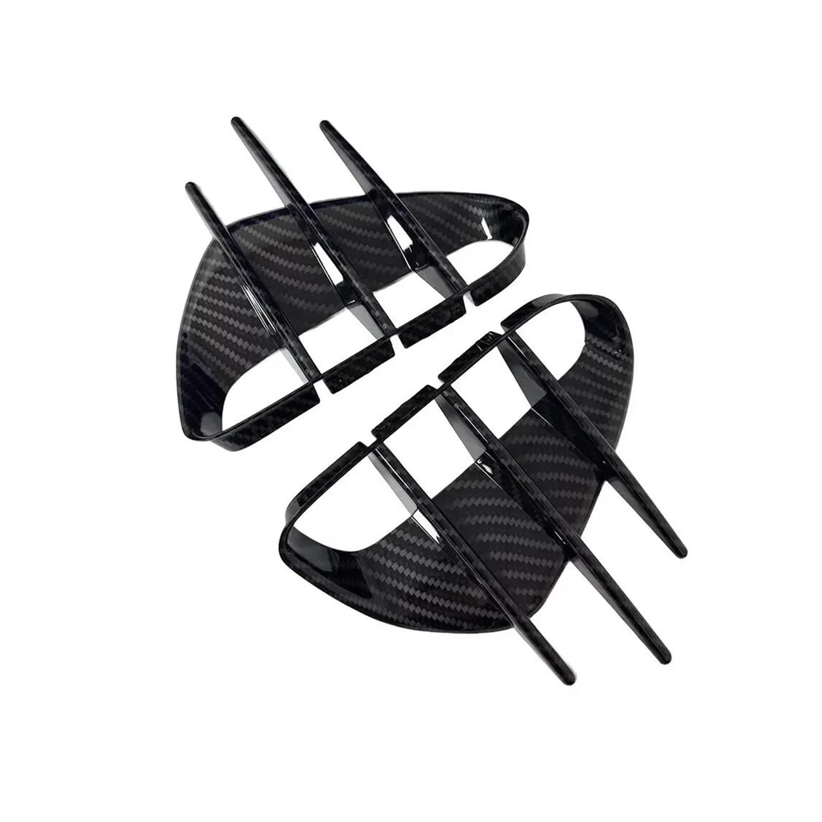Parrillas doble listón KIA Stinger 2018-2023 ventilación lateral ABS 4