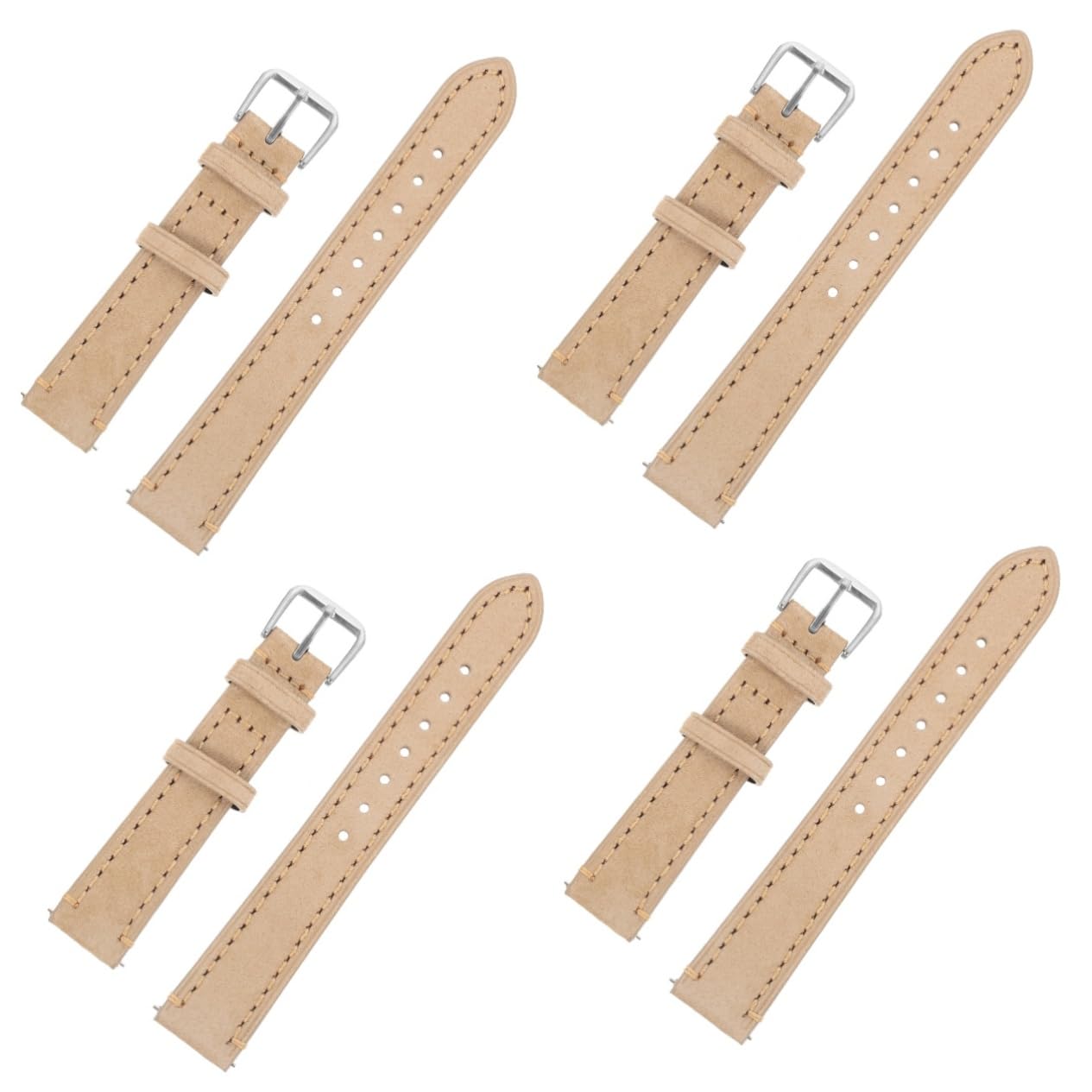 UPKOCH 4 Stück Weicher Wildlederriemen Dekorativer Riemen Uhren Für Herren Lederband Verschleißfestes Uhrenarmband Smartwatch Für Männer Jahrgang Weiches Wildleder Schmücken Weiches Vlies