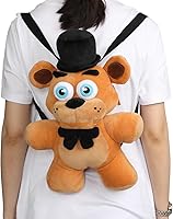 Vista 7 de Bioworld Five Nights at Freddy's Freddy Fazbear - Mini mochila de felpa