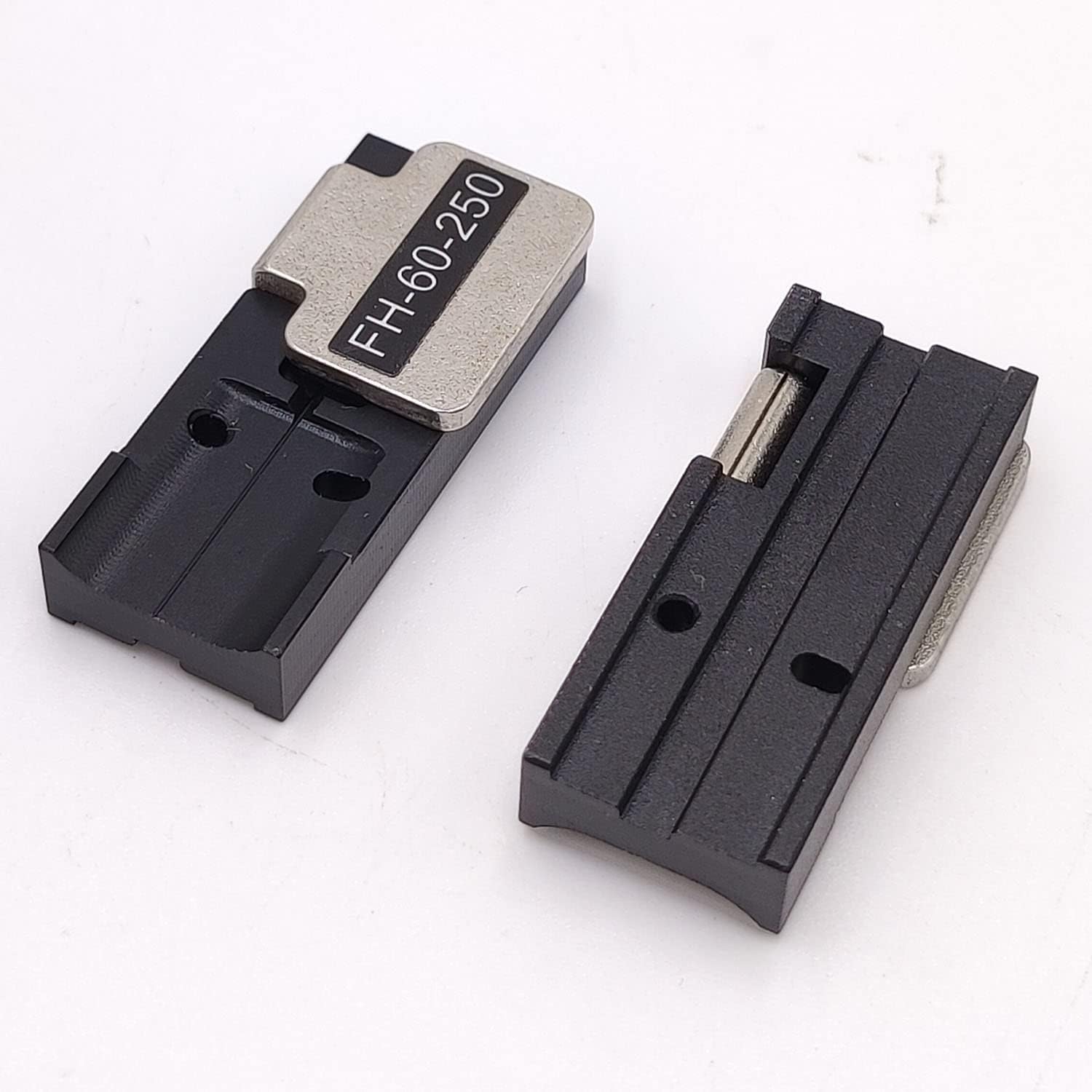 1 Pair 250um Fiber Optic Clamp FH-60-250 for Fujikura FSM-22S, FSM-12S, FSM-60S, FSM-70S, FSM-80S Fusion Splicer Sheath