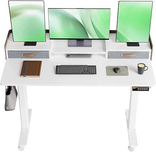 YDN Electric Standing Desk, Adjustable Height Stand up Desk, Sit
