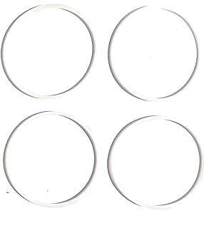 4 Pack Replacement Gasket Compatible with Cooks 5-in-1 Power Blender Gaskets 3 Inch Diameter (After Market Part)