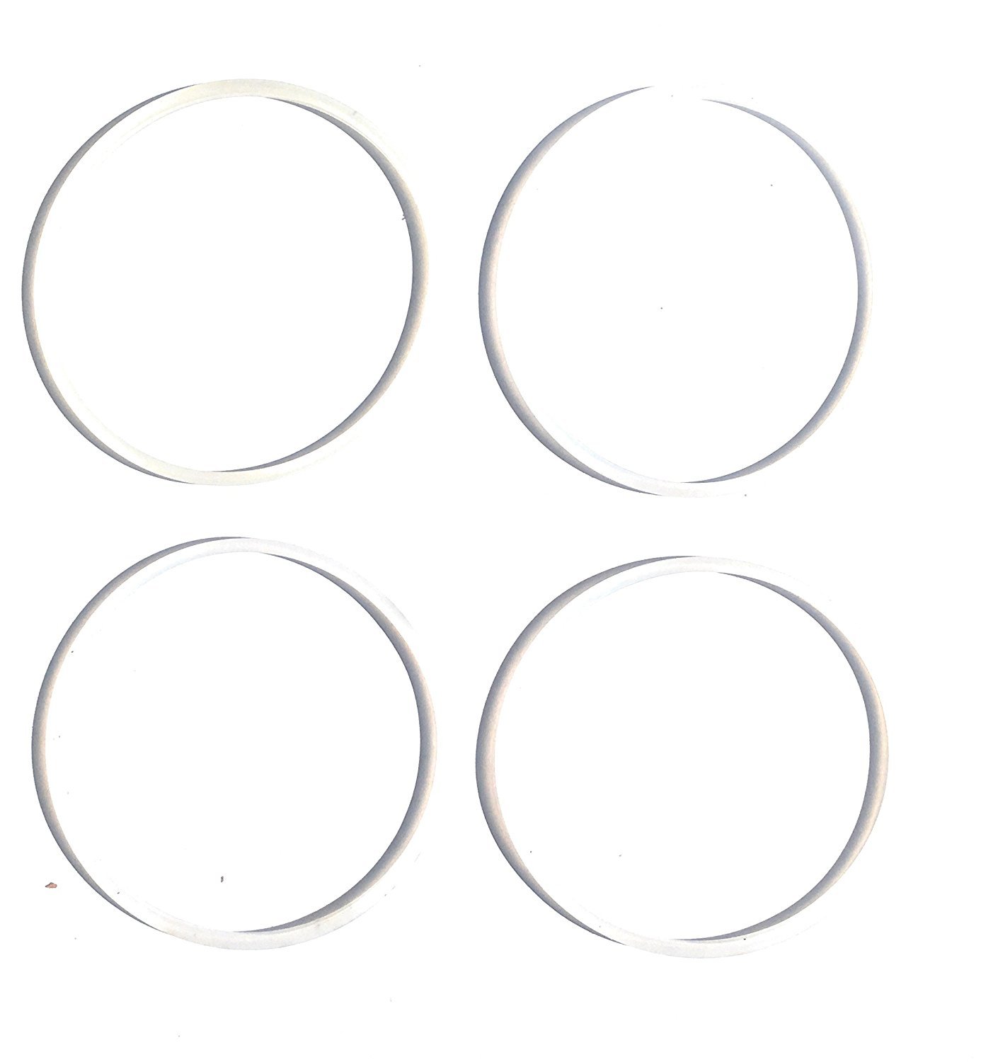 4 Pack Replacement Gasket Compatible with Cooks 5-in-1 Power Blender Gaskets 3 Inch Diameter (After Market Part)