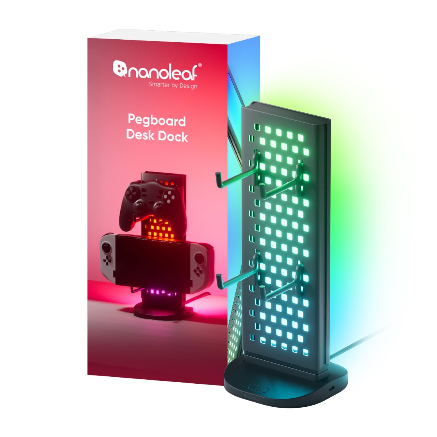 Amazon.co.jp: Nanoleaf デスクライト RGB間接照明 3in1デスクドック