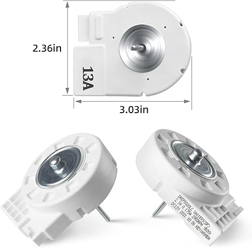 Miniatura 4 de Pieza de repuesto DA31-00146H Motor del ventilador del evaporador DREP5020LC para refrigerador Samsung reemplaza DA31-00146C PS4138377 AP4444609