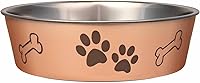 Vista 16 de Loving Pets Bella Tazones para Perros - Tazones de Acero Inoxidable para Perros y Gatos - Tazón de Comida para Perros a Prueba de Derrames, Tazón