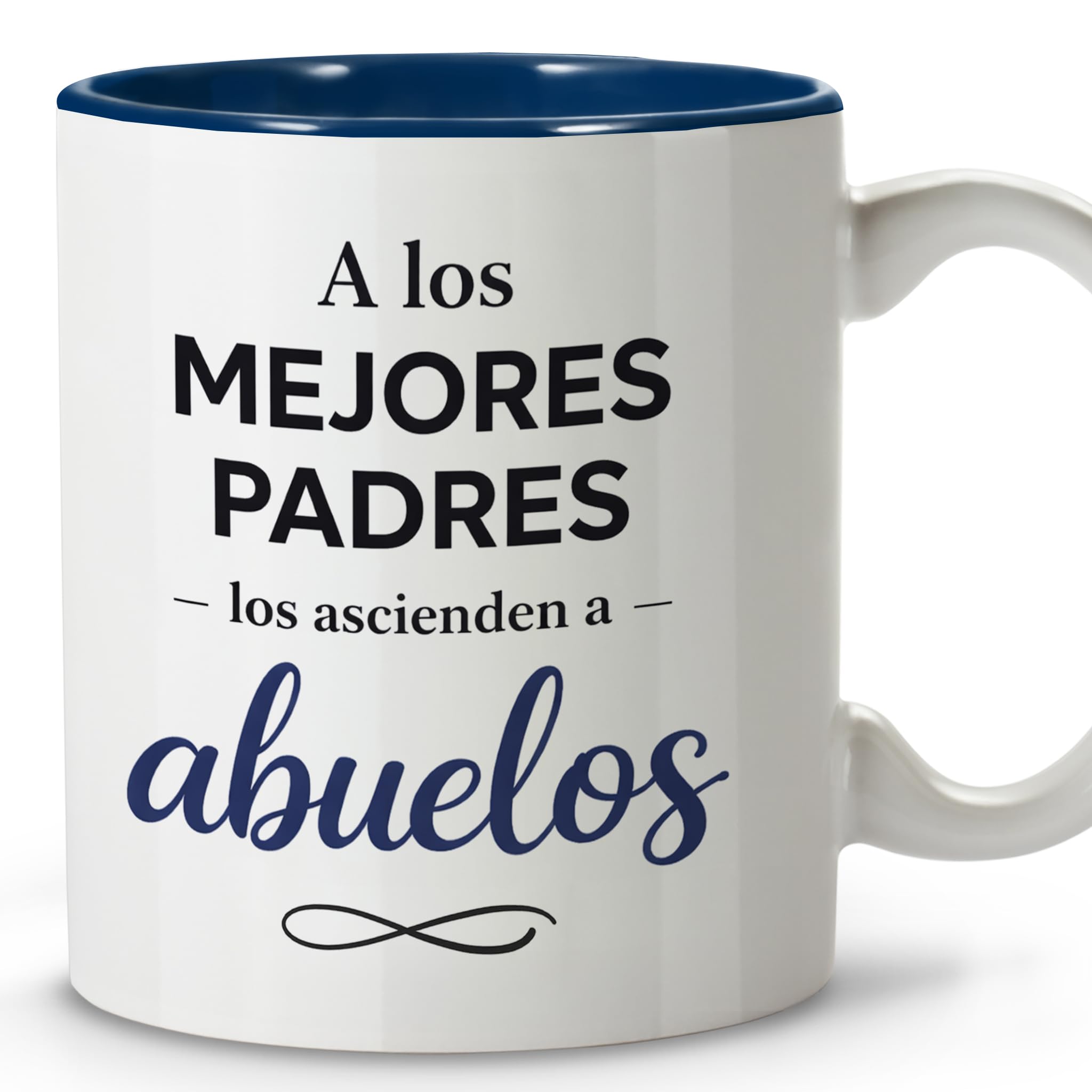 LolaPix Taza Abuela. Regalo Abuelas Dia de la Madre. Regalos para Mama Original. Apta para Lavavajillas. Yaya Regalo. Taza Dia de la Madre Abuela 330ml Color Interior a elegir. Te tengan como Abuela — view 11