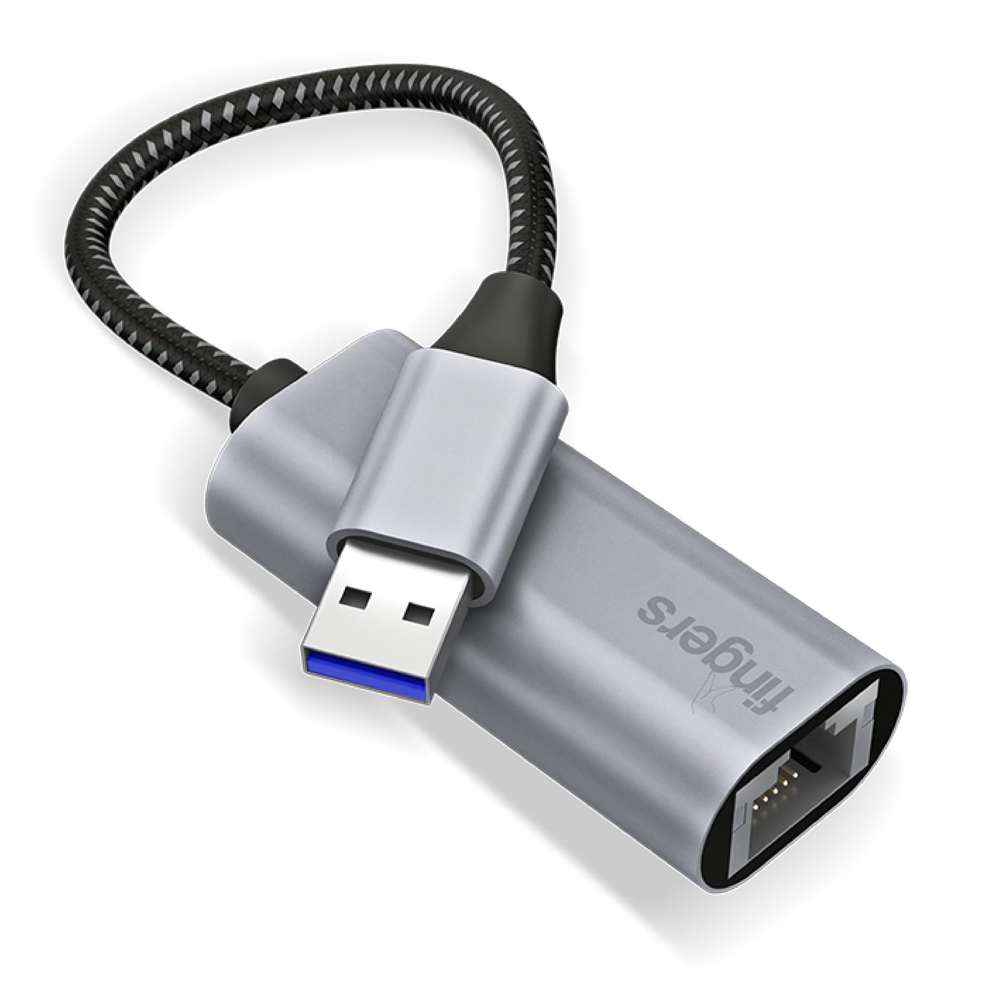 FINGERS GigaNet USB-A to Giga LAN Ethernet Adapter – Super High Speed Data Transfer up to 1 Gbps, Plug-n-Play, Ultra-Portable, Compatible with Windows, macOS, Android, and More-image-39