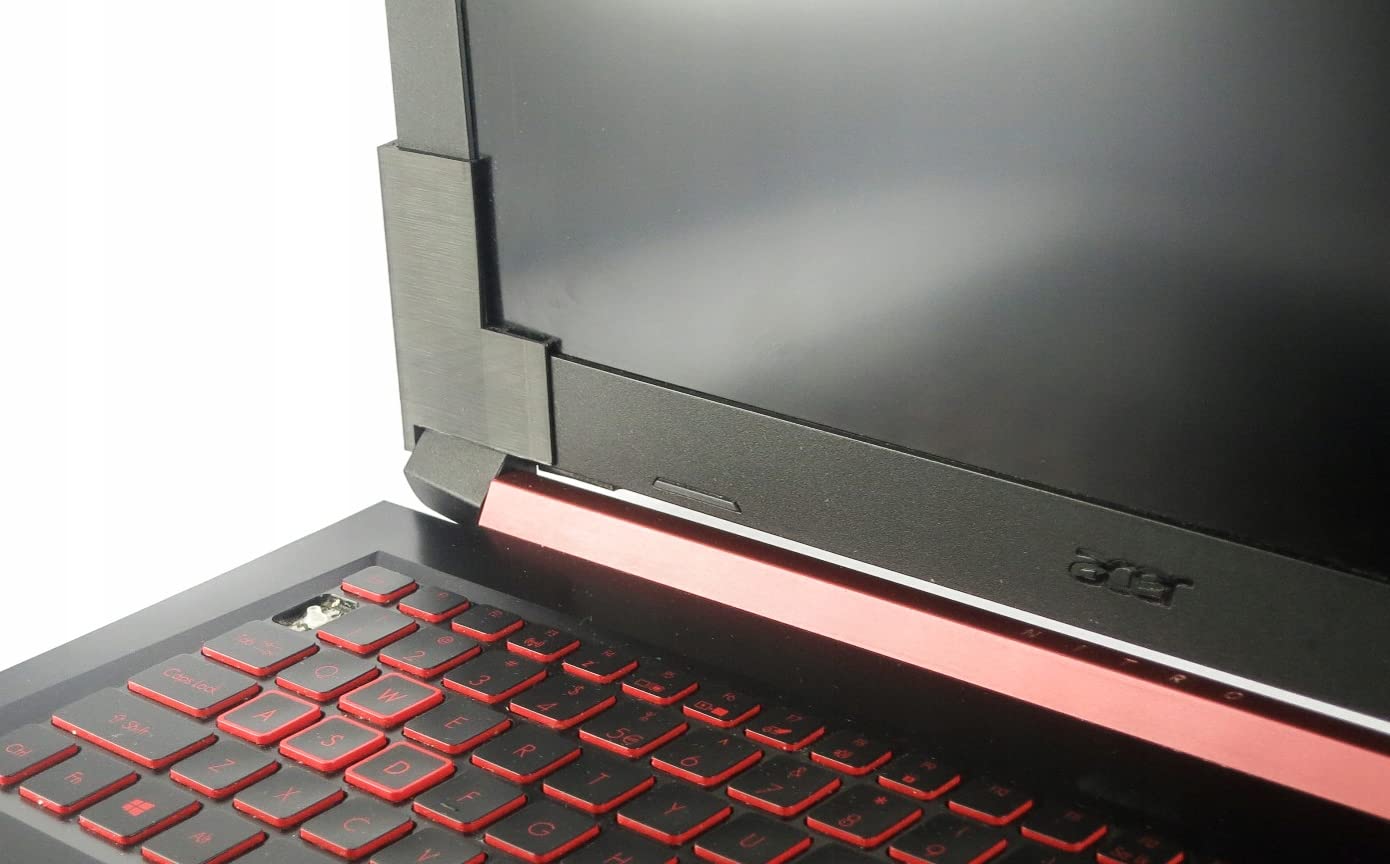 Kit de réparation pour Acer Nitro AN515 AN515-31 AN515-41 AN515-42 AN515-51 AN515-52 AN515-53 pour la charnière du Couvercle de l'écran (Noir, Haut)