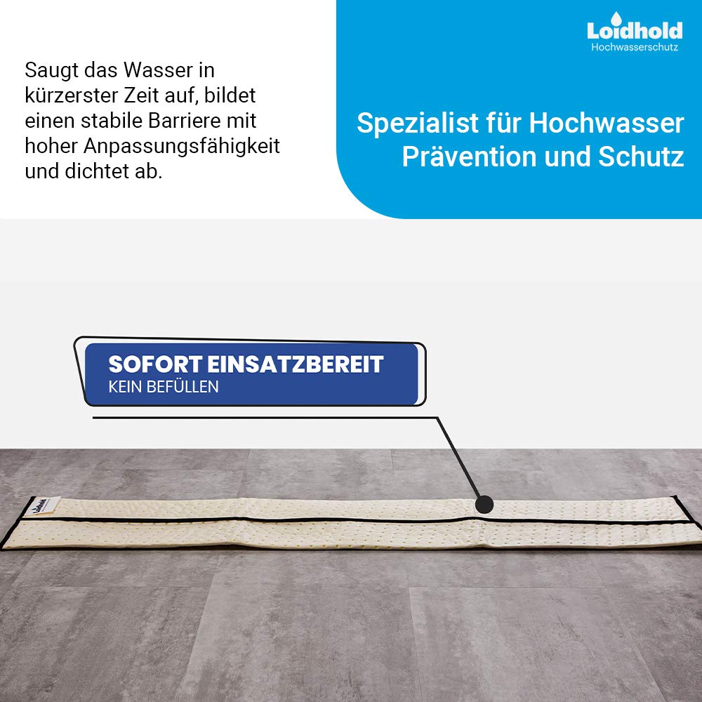 Saugband Wasseraktivierte Hochwassersperre Saugt Wasser Auf, Wasseraktivierte Hochwasserbarrieren Für Hochwasserschutz Bei Türen, Schnelle Wassersperre Und Mobiler Hochwasserschutz, 5 Meter Lang Saugband Wasseraktivierte Hochwassersperre Saugt Wasser Auf, Wasseraktivierte Hochwasserbarrieren Für Hochwasserschutz Bei Türen, Schnelle Wassersperre Und Mobiler Hochwasserschutz, 5 Meter Lang