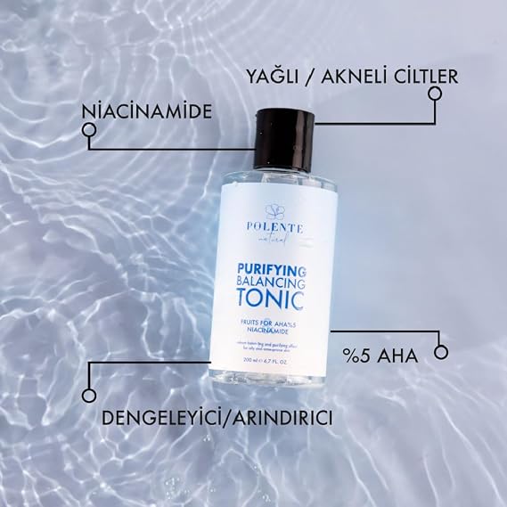 Polente Natural - Purfying Balancing - Tonic Balancing-Purifying Tonic 5% Aha & Niacinamide (200 ml)