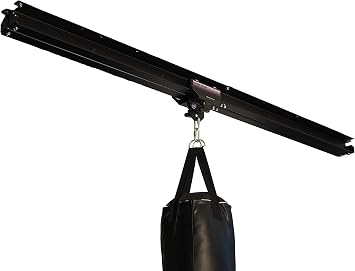 Firstlaw Fitness 8 Foot Rail System - with Rope Brake - Black Rolling Mount - Made in USA