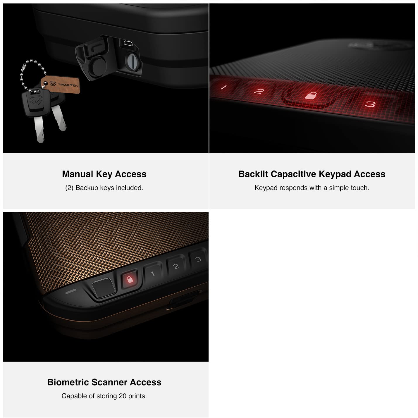 VAULTEK LifePod Humidor Cigar Lock Box Waterproof Travel