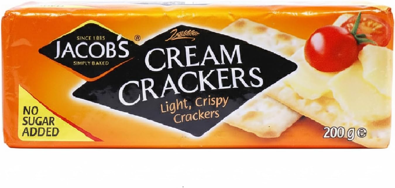 Cream Crackers 7.05 Oz,Pack of 4