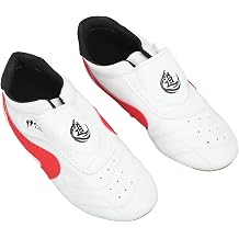 Taekwondo Shoes, Unisex Breathable Taekwondo Shoes with Red Trim for Boxing 41