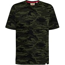 D555 Mens Gaston Big Tall Camo T-Shirt - Jungle - 5XL