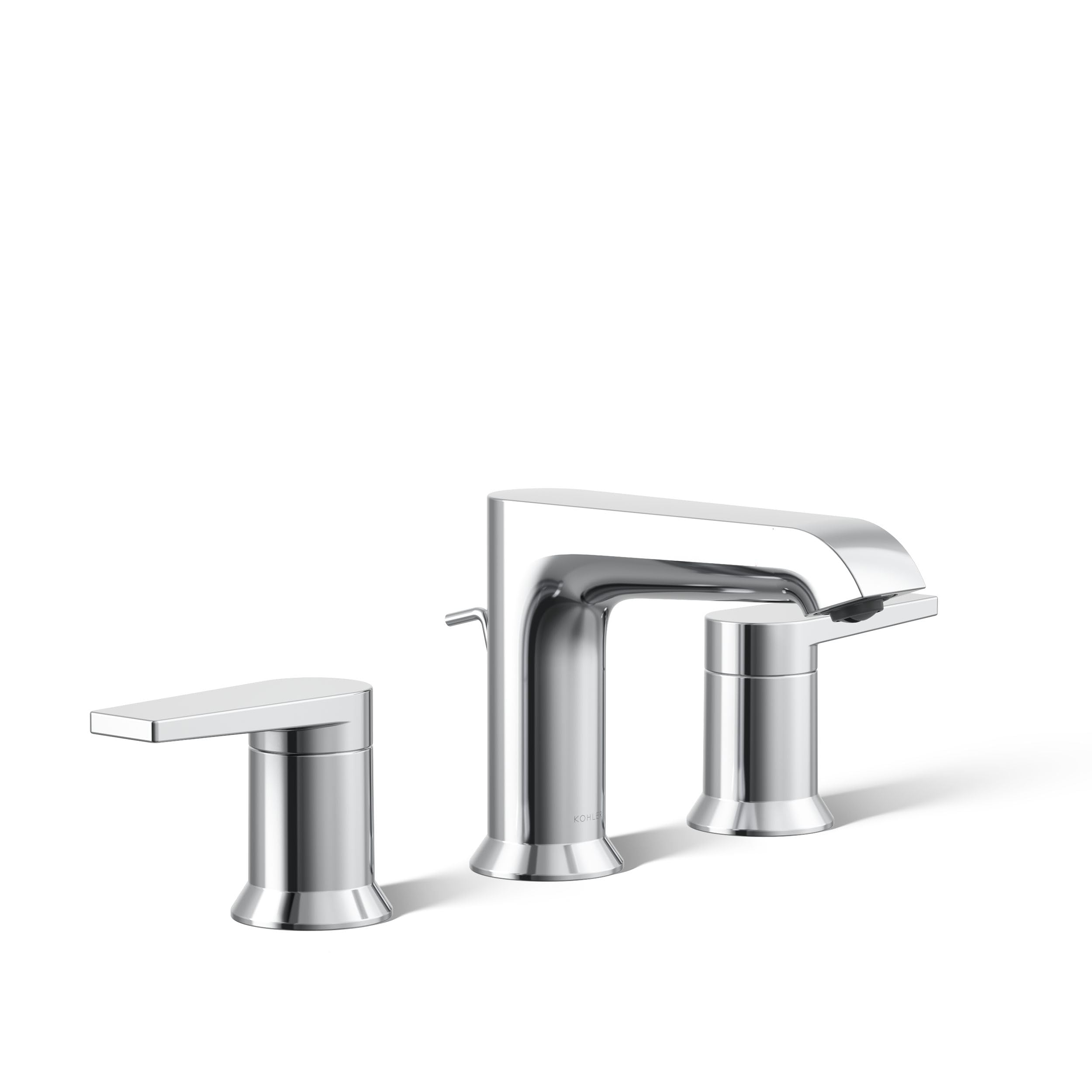 KOHLER K-97093-4-CP Hint Widespread Bathroom Sink Faucet, 1.2 GPM