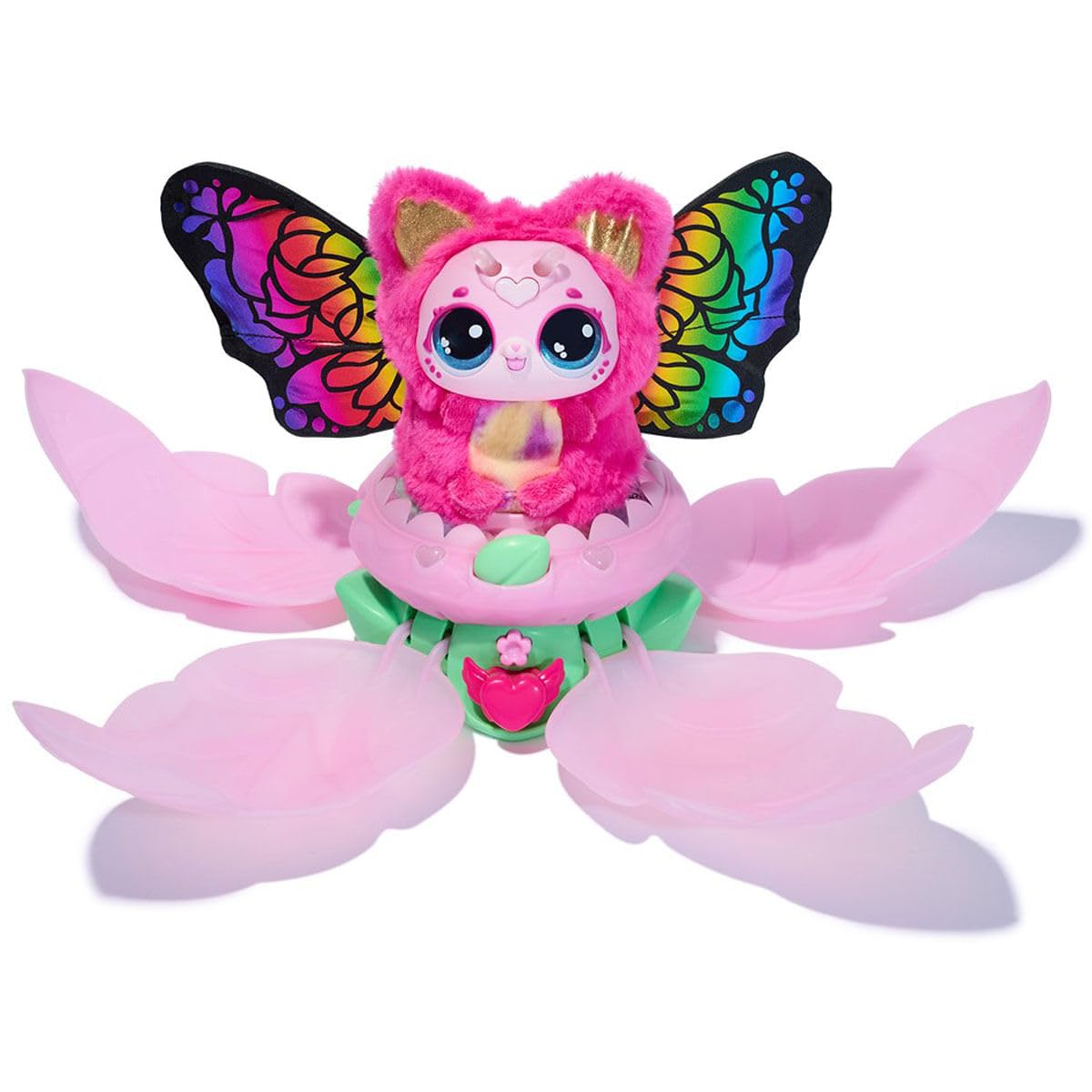 Hatchimals Bloomables KittyFly jouet interactif double éclosion répétable