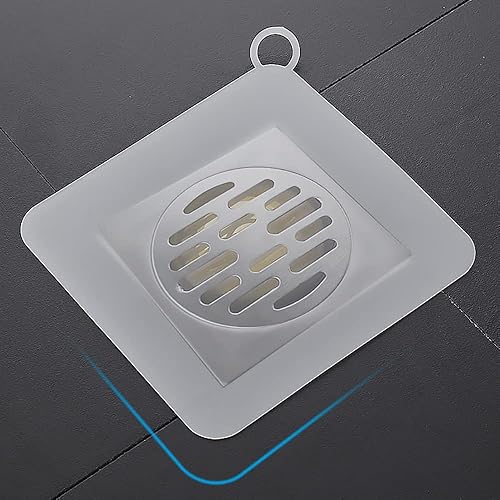 Miniatura 7 de Tapón de silicona para desagüe de piso, 2 piezas de alcantarillado antiolor, tapones de drenaje desodorantes para cocina, baño y lavandería (5 x 5