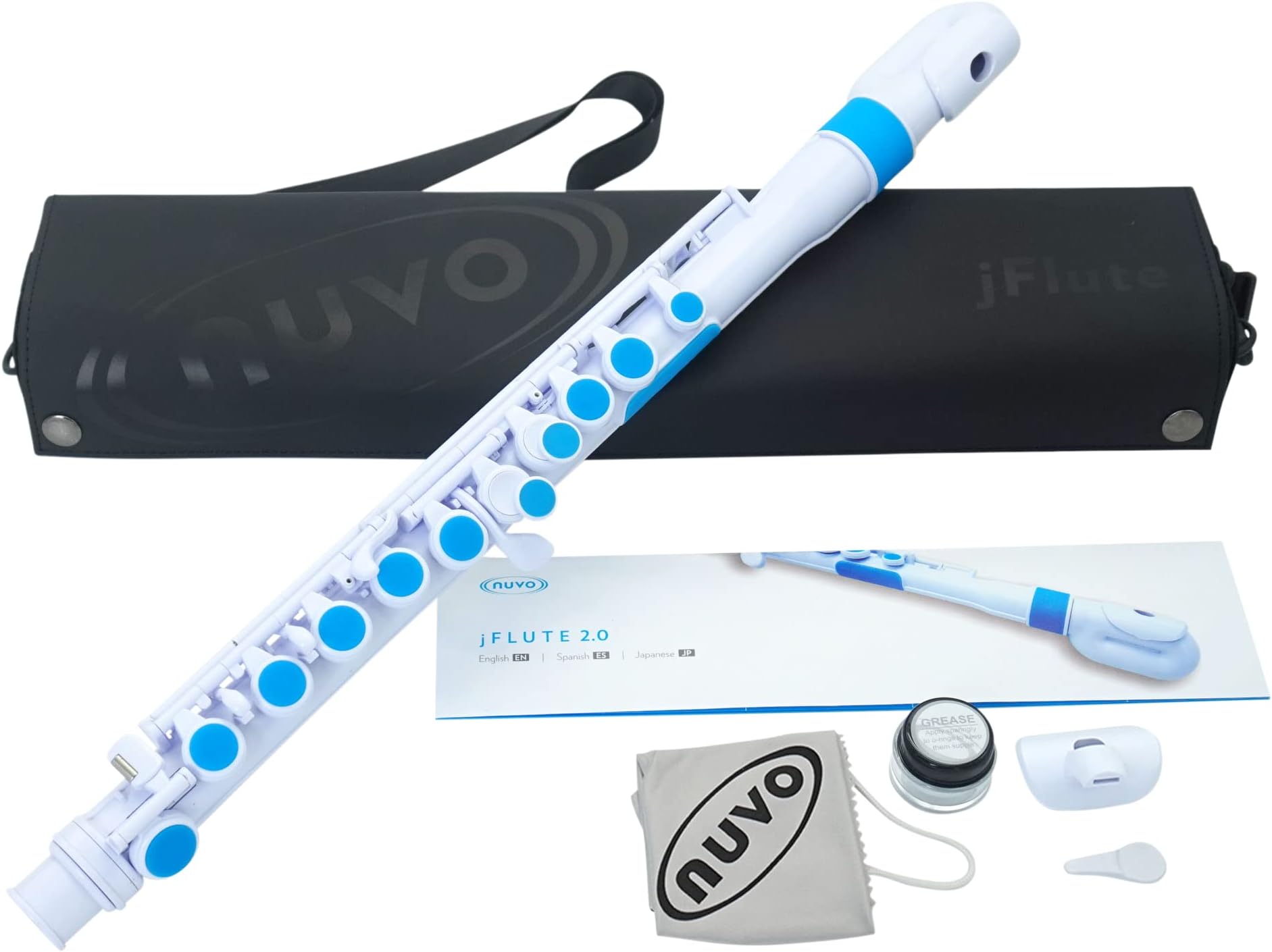 Nuvo jFlute 2.0 - White/Blue