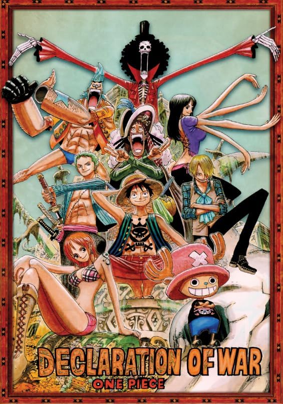 One Piece Denis Shilling Anime Movie Poster Wall Art Home Decor Print A4