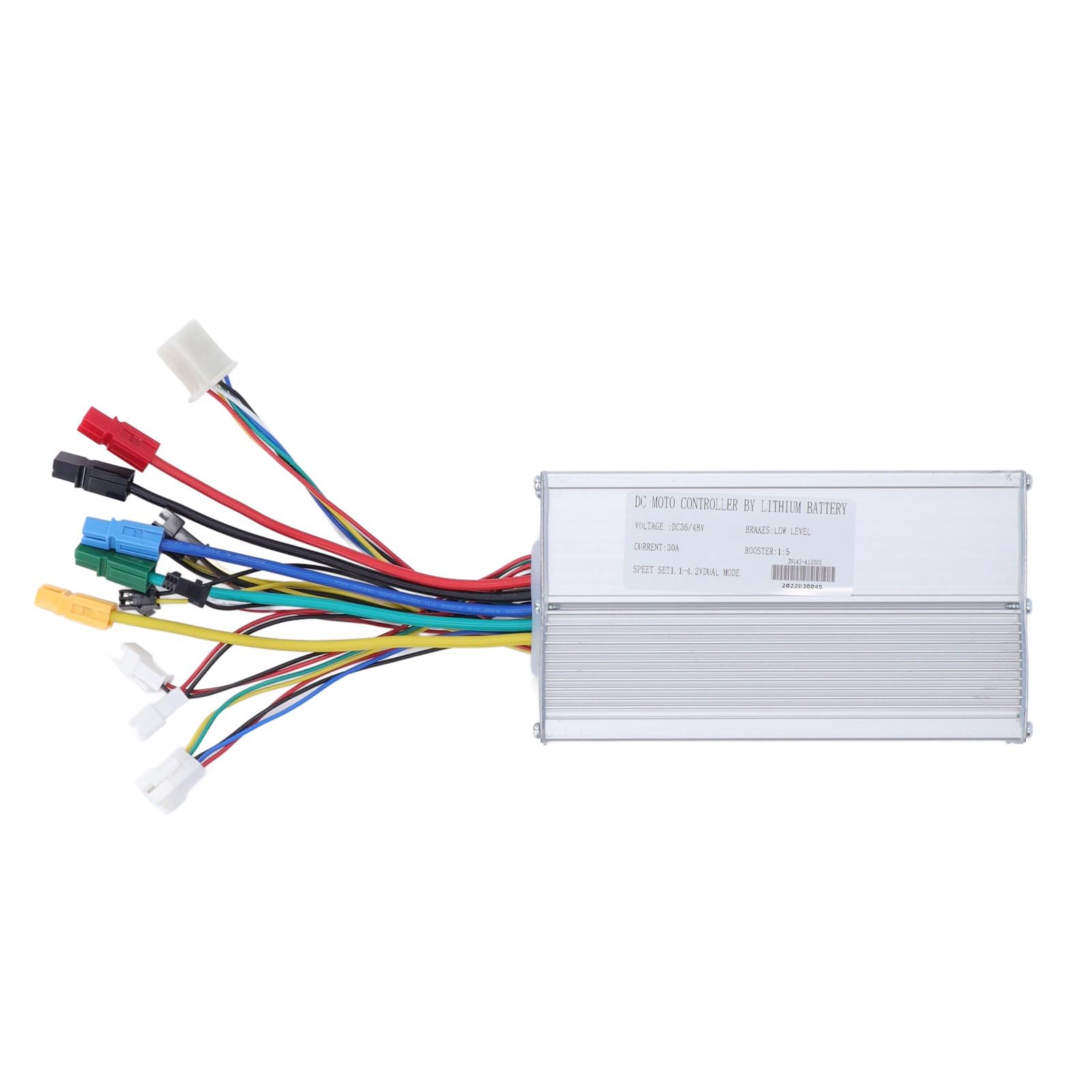 Kit Controller Bici elettrica 30A, misuratore LCD GD01 Impermeabile con quadrante acceleratore, Cablaggio sensore di Assistenza alla Potenza, Kit di Modifica Completo per Motore