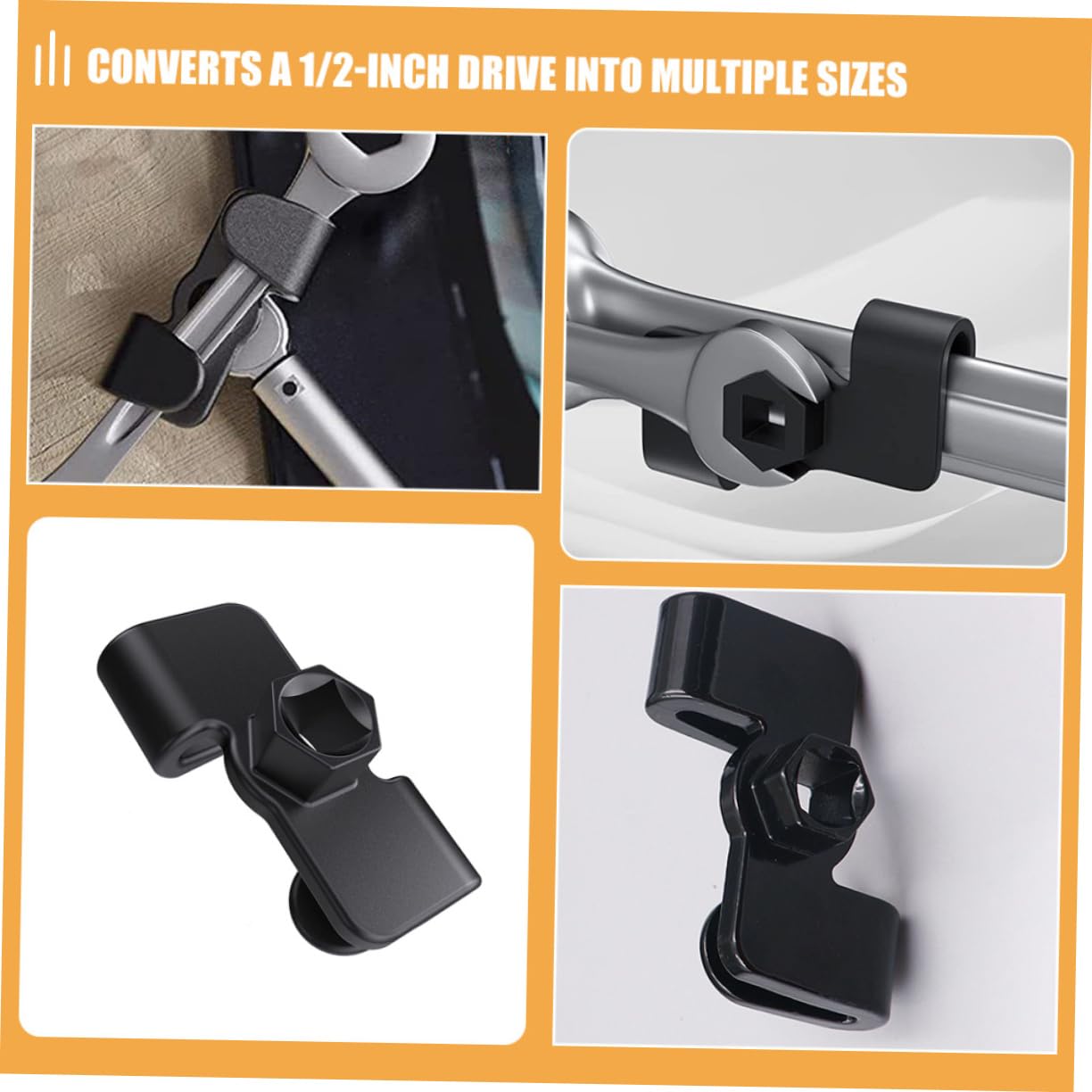 DOITOOL 5 Sztuk Klucz Konwerter Klucz Przedłużacz Adapter Narzędzia Mechaniki Narzędzie Do Przedłużania a Mechanik Uchwyt Na Nakrętkę Do a Zacisk Na Dynamometryczny