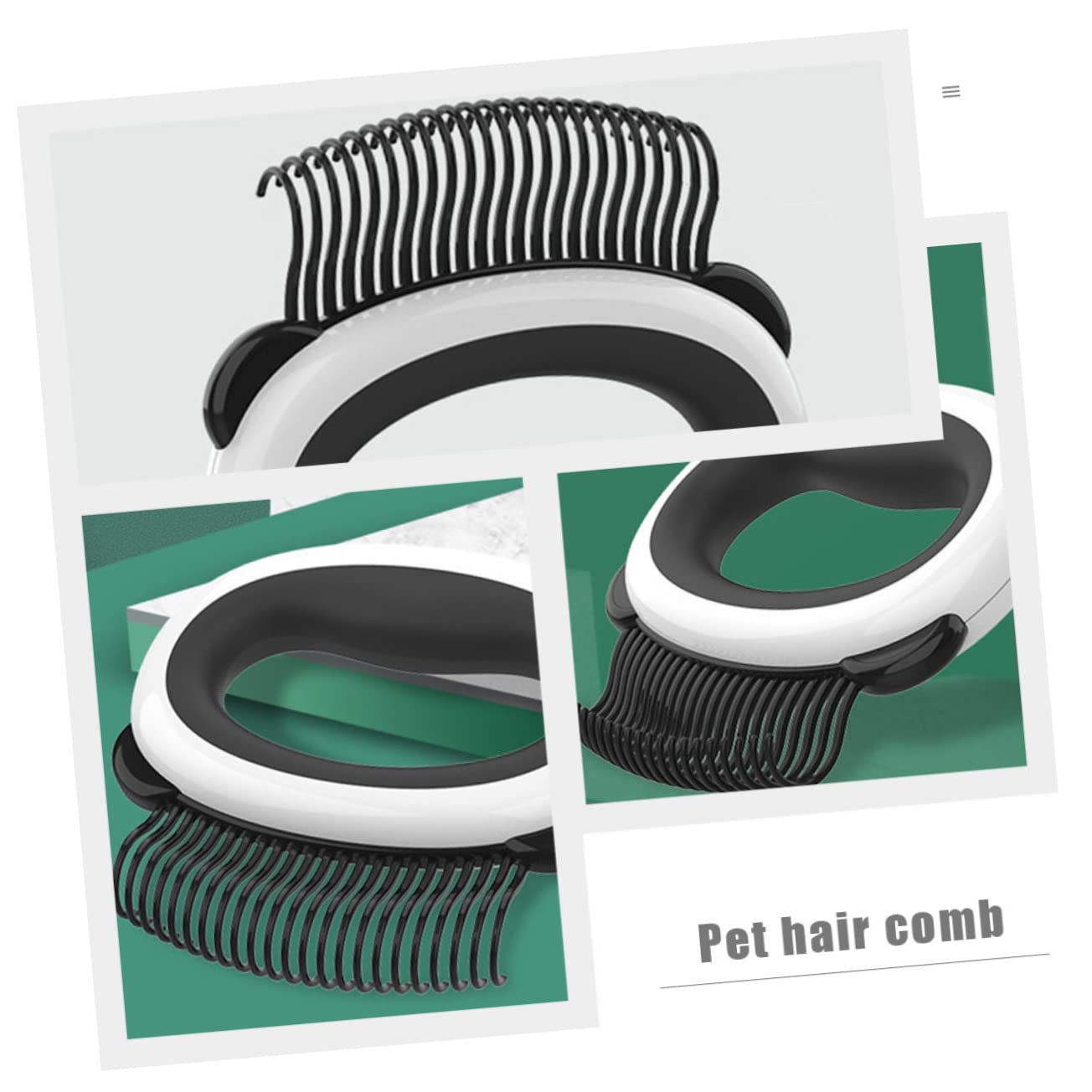 Didiseaon 4piezas Cepillo De Cuidado Para Gatos Peine Desenredante Para Kitten Grooming Brush Para Eliminar Pelo y Diseño Ergonómico y Cómodo Para