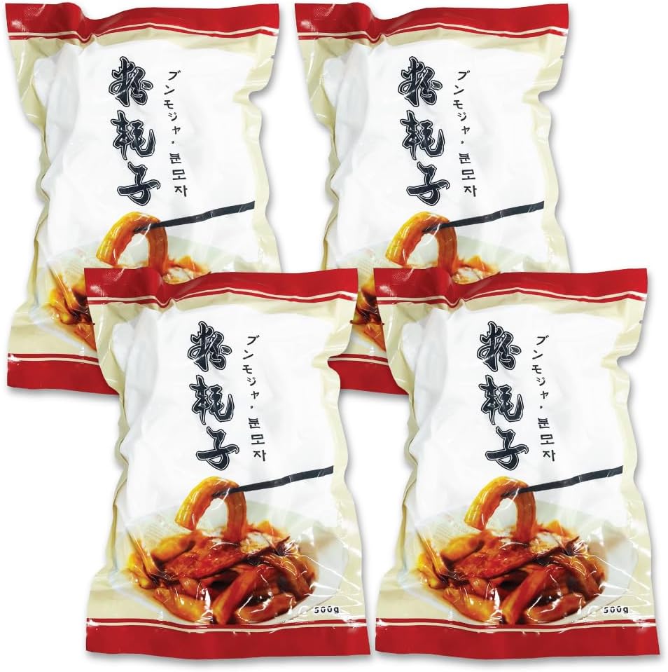 冷凍 粉耗子(ブンモジャ) 500g ×4袋セット / 日本生産 餅春雨 中国春雨 トッポギの友