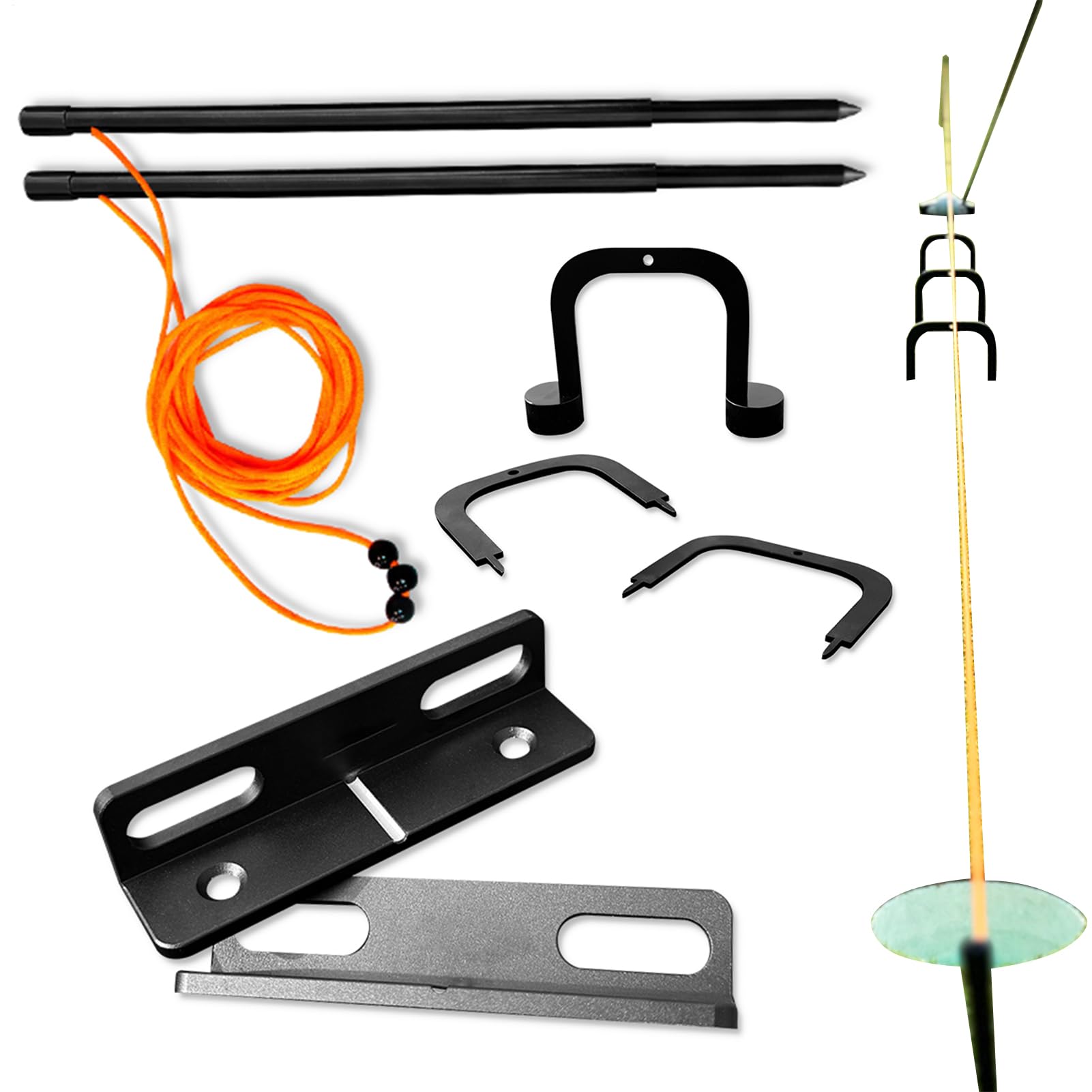 Indoor Putt-Tor-Trainer Golf-Trainingshilfe Zur Verbesserung Der