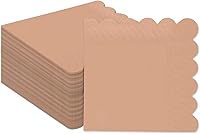 Vista 17 de qiqee Servilletas de cóctel Morandi Colors de 5 x 5 pulgadas, desechables, para bodas, cenas, fiestas de cumpleaños, postre, servilletas de papel