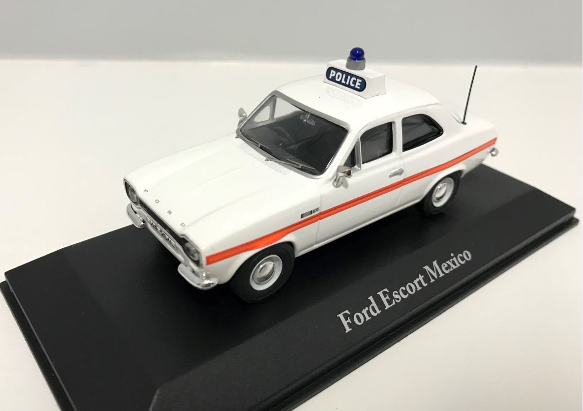 Ford Escort Mexico Sussex Police Car Diecast Model SCALE 1/43 in Box | JA10