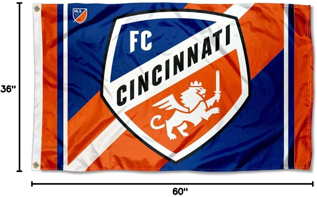 FC Cincinnati Grommet Banner Flag - Image 8