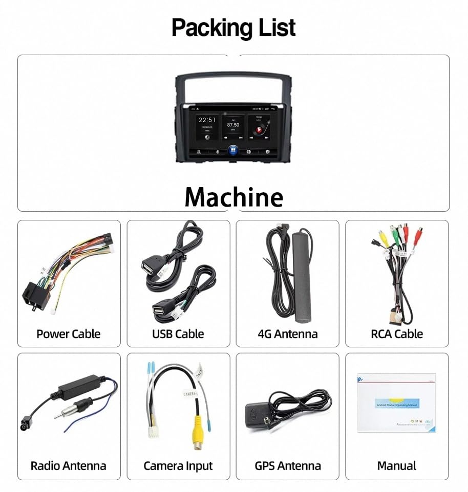 Radio Carplay 2 DIN con pantalla Bluetooth de 4 núcleos Kia K5 5