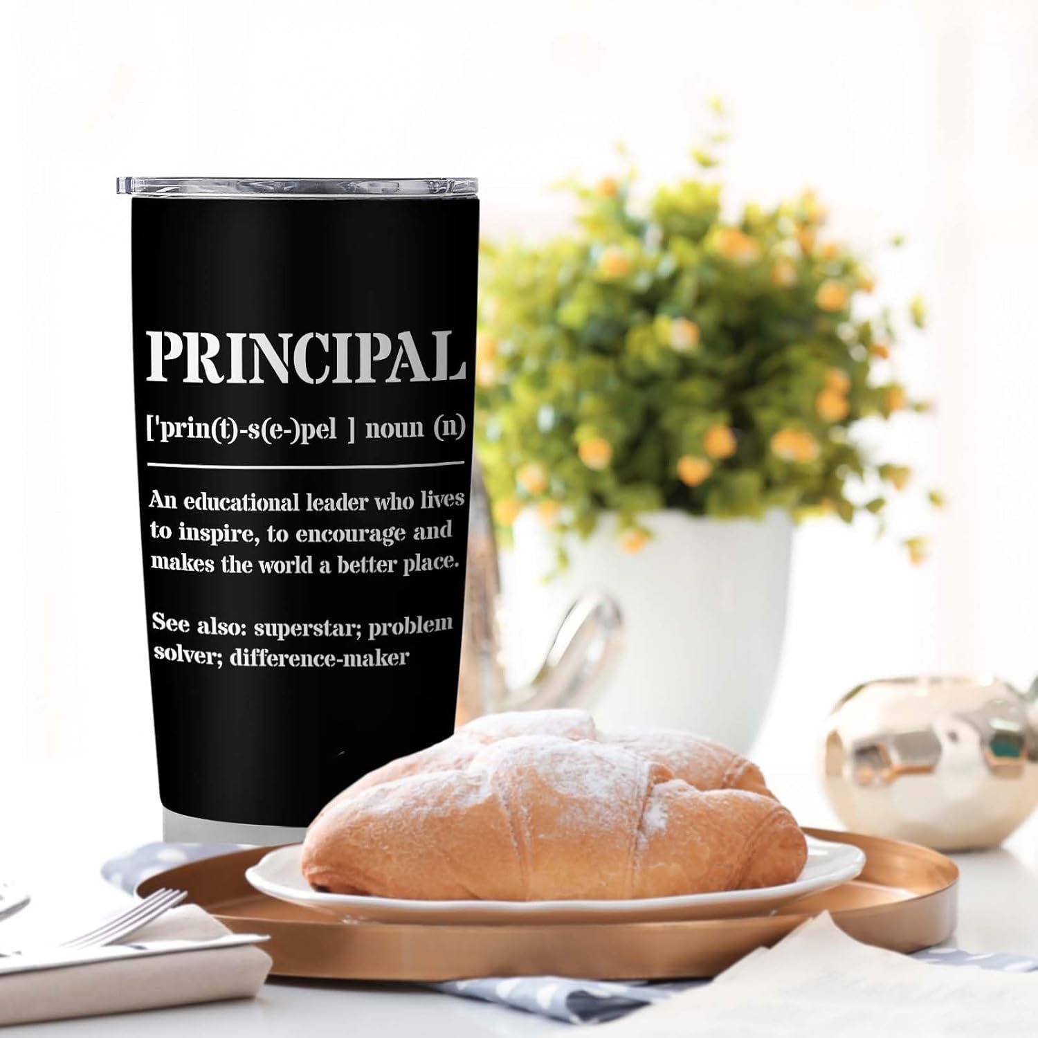 Principal Gifts, Principal Appreciation Gifts, 20oz Principal Tumbler, Best Gift for Principal Day, Teacher Appreciation Day, Birthday, Retirement - Image 5