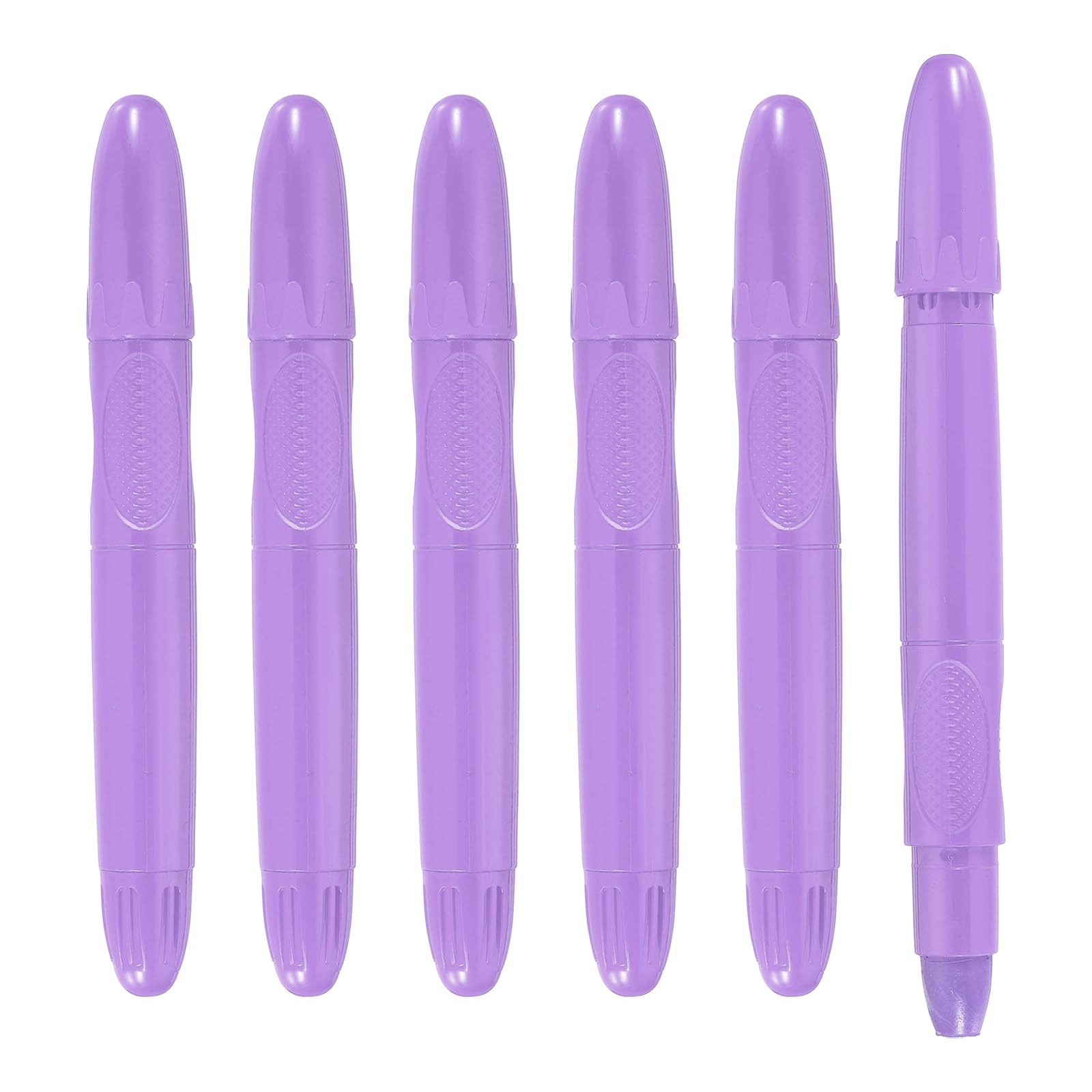 PATIKIL 6 Pack Twistable Crayons, Coloring Twist Crayon Retractable Easy to Hold Silky Washable for Coloring Books Crafts Birthday Parties Art Office Supplies, Light Purple