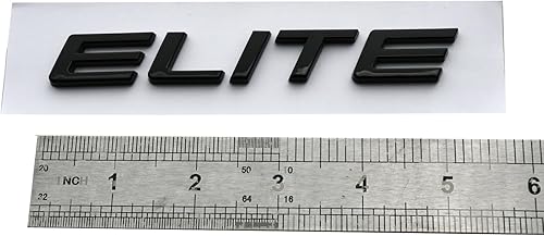 Miniatura 7 de 1 emblema trasero de élite de repuesto para automóvil 2020-2022 08F20-THR-100G (negro brillante)