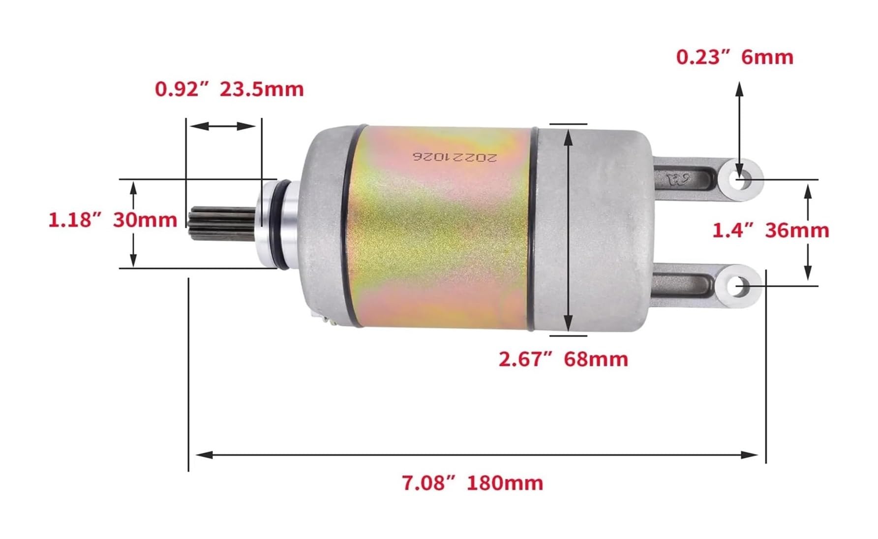 Motor Generador para Ruta 66 para V-Star para Virago 250 XV250 260cc 300cc 2x4 4x4 ATV UTV Motor De Arranque De Motocicleta