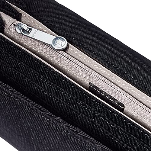 Kipling Donna Purse Wallets, Black Noir, 3X18.5X10 Cm (Lxwxh) #TOP4