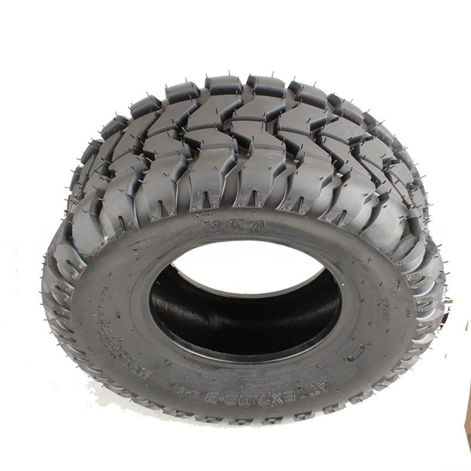 RichVibe 4PR Off-Road Tubeless para neumático 18x7-8 Go Kart Beach Buy UTV, para rueda de vacío con resistencia a pinchazos y tracción mejoradas