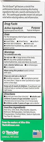 Miniatura 3 de Tenders The Itch Eraser Gel Max Strength 2oz (paquete de 5)