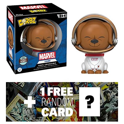 Funko Cosmo Dorbz x Guardianes de la galaxia figura de vinilo + 1 paquete de cartas clásicas de Disney (112031)