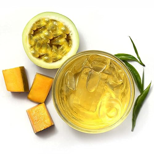 Miniatura 6 de Walters Bay Mango - Té helado verde de fruta de la pasión, 12 cuartos de galón, té de Ceilán, sin azúcar, sabor a fruta de la pasión, 100% arrancado