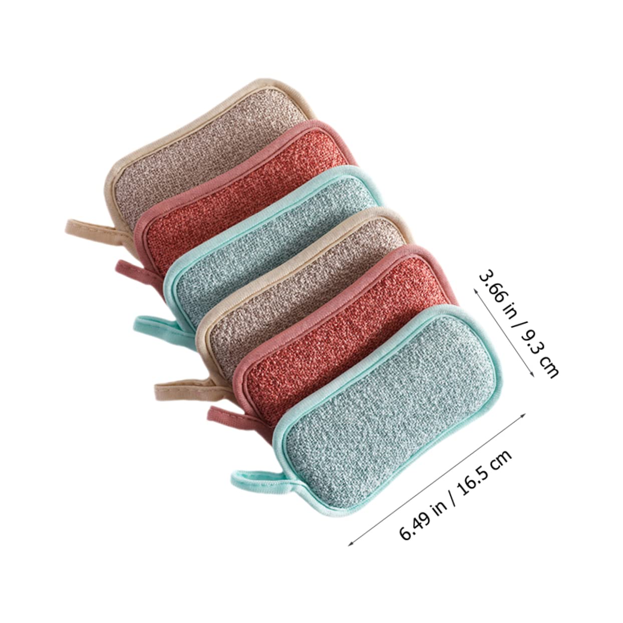 Alipis 30pièces Éponge De Nettoyage De Cuisine Éponge Récurer Multifonction pour Vaisselle Pots Et Évier Absorbante Et