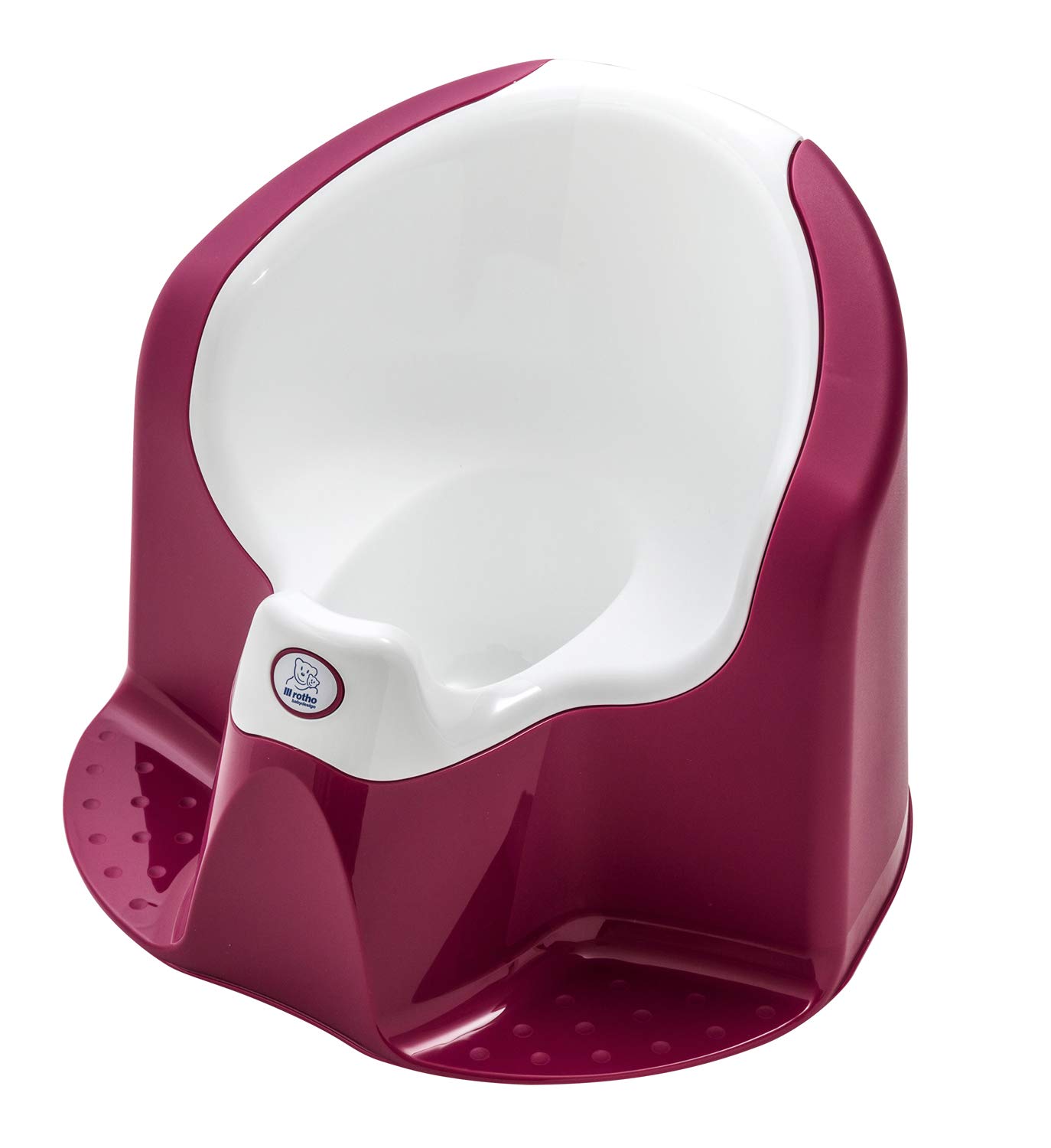 Rotho Babydesign TOP Xtra Comfort Potty, with Removable Attachment, 18+ Months, Swedish Red Rose, 20504029601