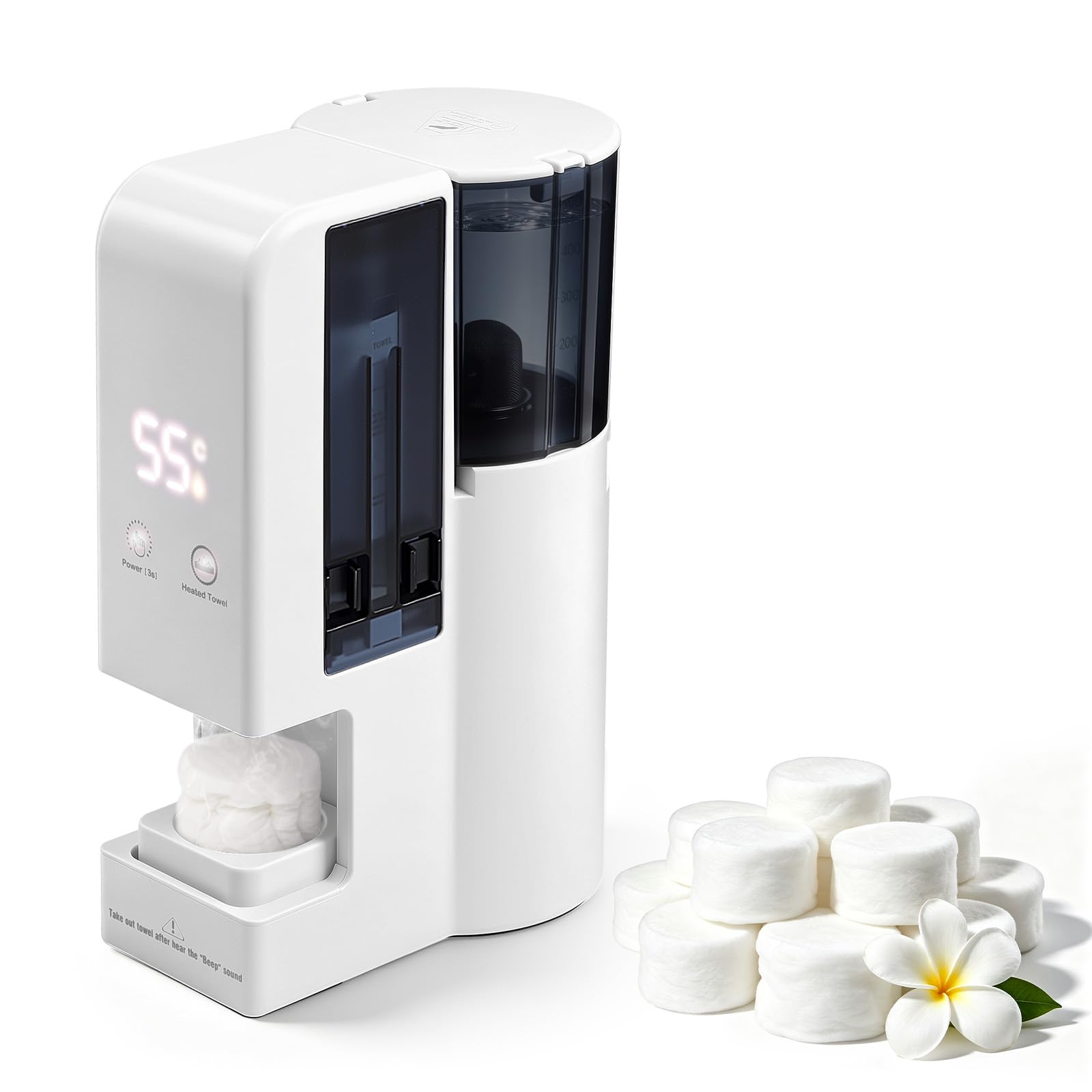 Photo 1 of SUMBOHK Hot Towel Dispenser - 5s Fast Heating, 55°C Constant Temp